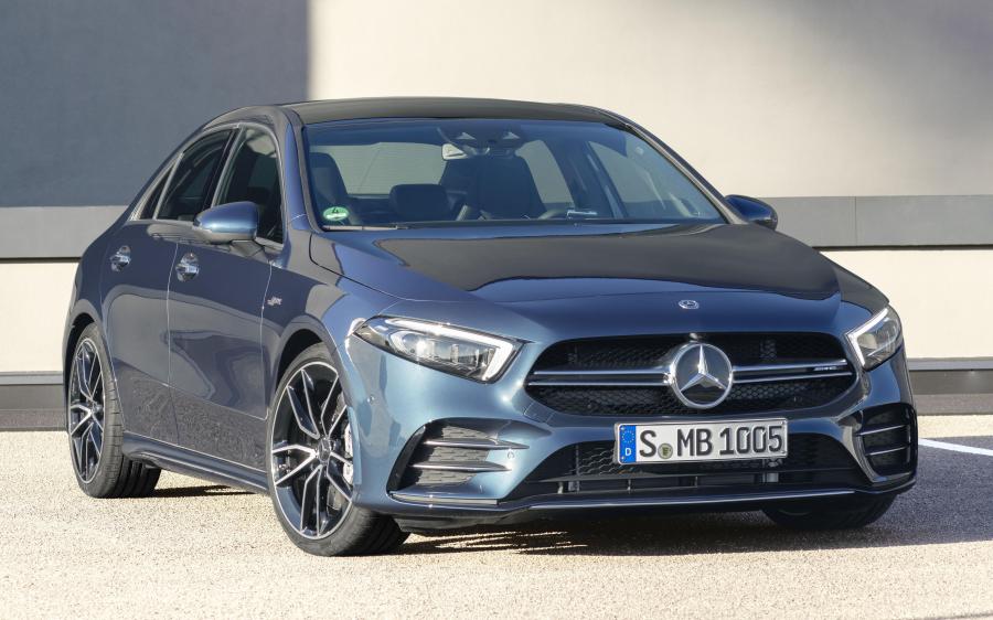 Mercedes-AMG A35 4Matic Sedan 2019 года  для рынка Всего мира и стран с правосторонним движением